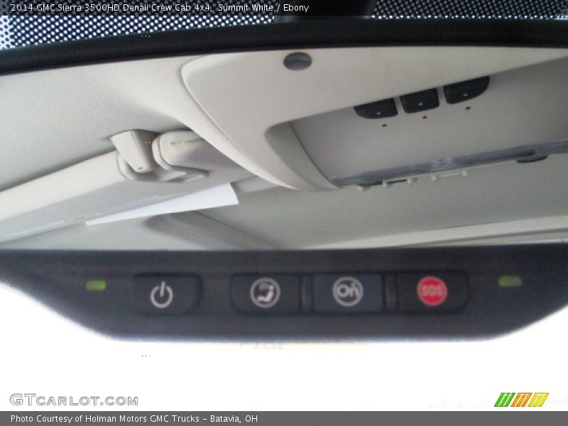 Summit White / Ebony 2014 GMC Sierra 3500HD Denali Crew Cab 4x4