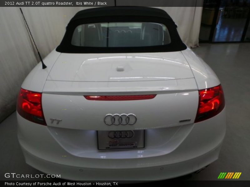Ibis White / Black 2012 Audi TT 2.0T quattro Roadster
