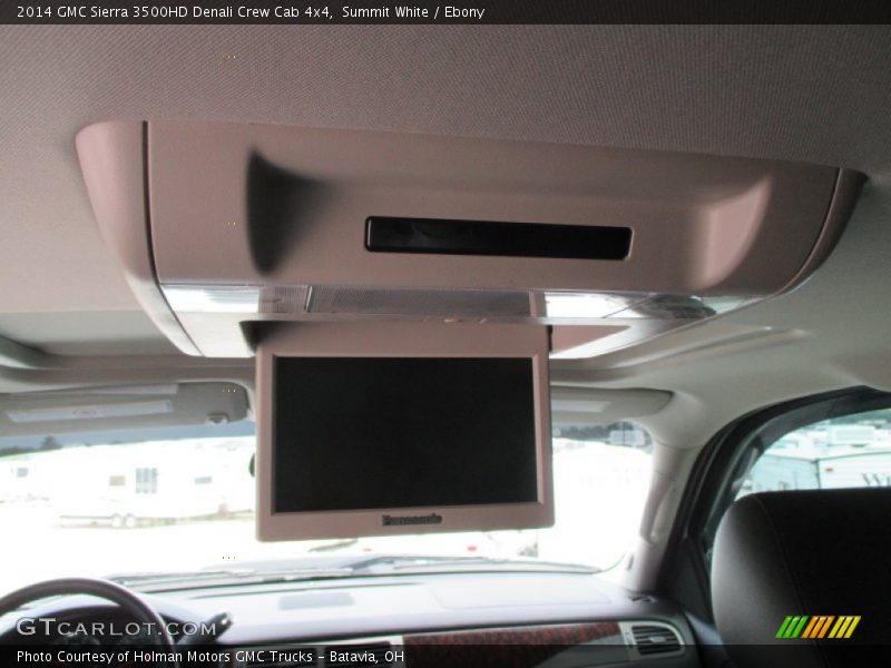 Summit White / Ebony 2014 GMC Sierra 3500HD Denali Crew Cab 4x4