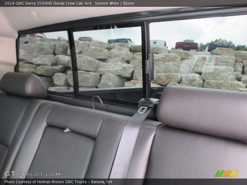Summit White / Ebony 2014 GMC Sierra 3500HD Denali Crew Cab 4x4