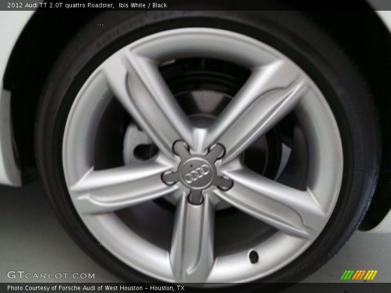 Ibis White / Black 2012 Audi TT 2.0T quattro Roadster