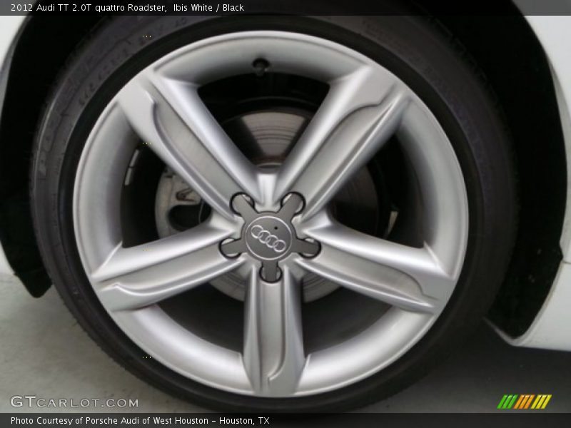 Ibis White / Black 2012 Audi TT 2.0T quattro Roadster