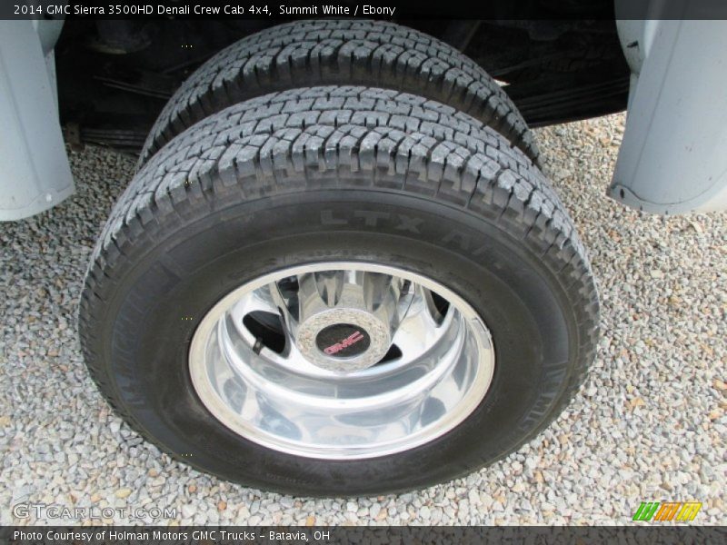 Summit White / Ebony 2014 GMC Sierra 3500HD Denali Crew Cab 4x4