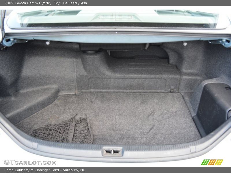 Sky Blue Pearl / Ash 2009 Toyota Camry Hybrid