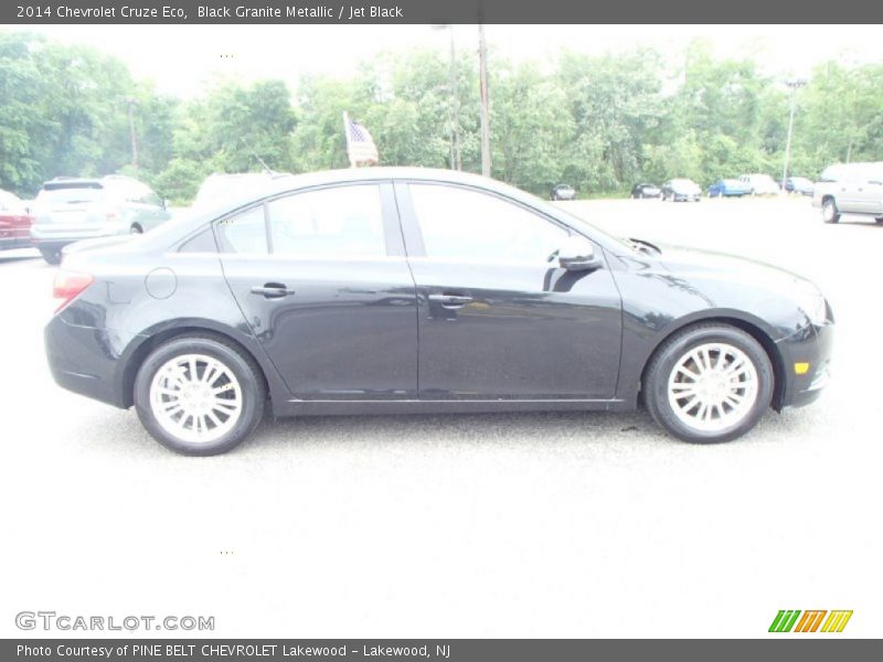 Black Granite Metallic / Jet Black 2014 Chevrolet Cruze Eco