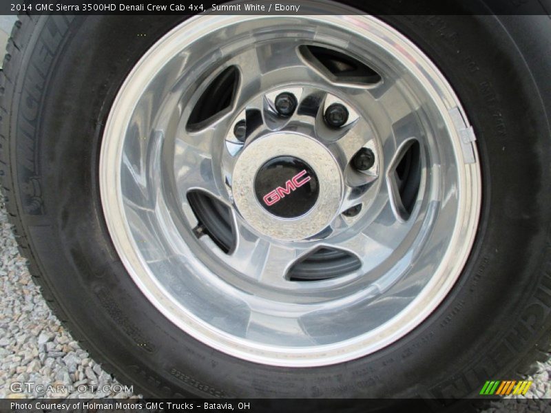 Summit White / Ebony 2014 GMC Sierra 3500HD Denali Crew Cab 4x4
