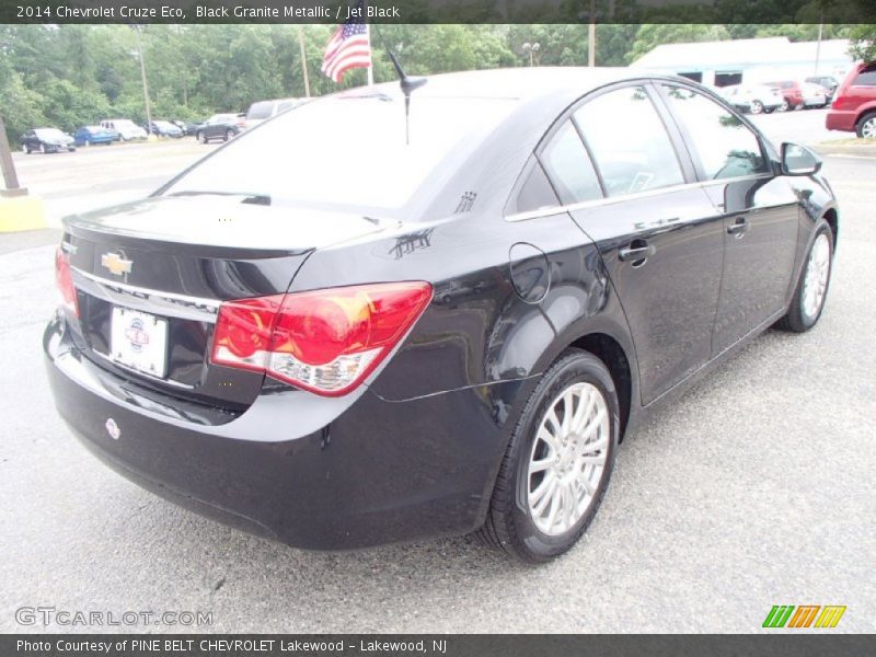Black Granite Metallic / Jet Black 2014 Chevrolet Cruze Eco