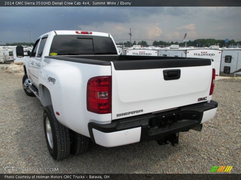 Summit White / Ebony 2014 GMC Sierra 3500HD Denali Crew Cab 4x4