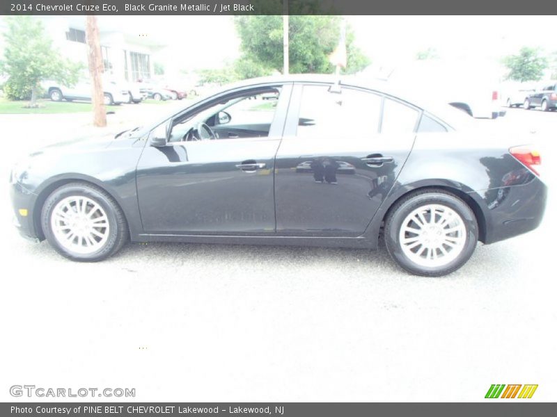 Black Granite Metallic / Jet Black 2014 Chevrolet Cruze Eco