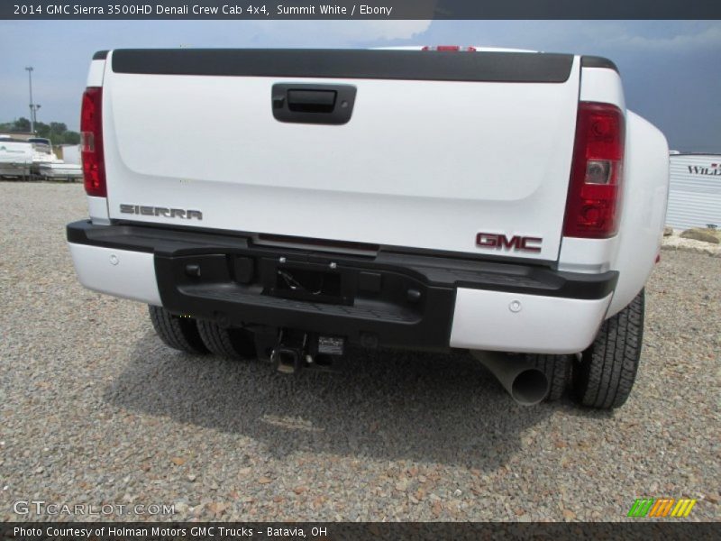 Summit White / Ebony 2014 GMC Sierra 3500HD Denali Crew Cab 4x4