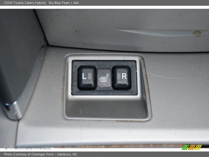 Sky Blue Pearl / Ash 2009 Toyota Camry Hybrid