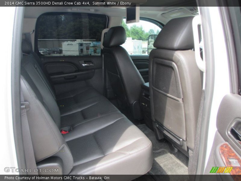 Summit White / Ebony 2014 GMC Sierra 3500HD Denali Crew Cab 4x4