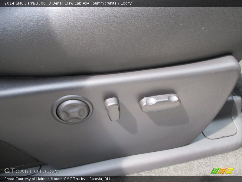 Summit White / Ebony 2014 GMC Sierra 3500HD Denali Crew Cab 4x4