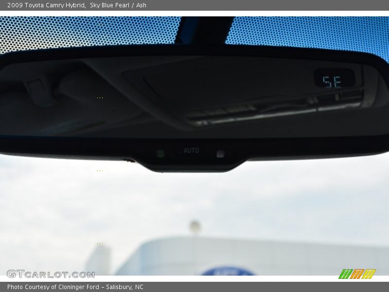 Sky Blue Pearl / Ash 2009 Toyota Camry Hybrid