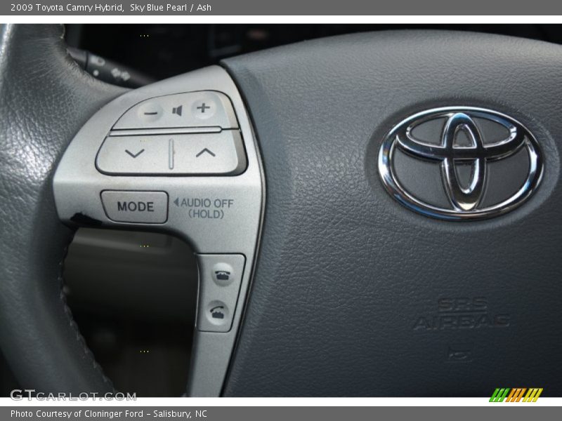 Sky Blue Pearl / Ash 2009 Toyota Camry Hybrid