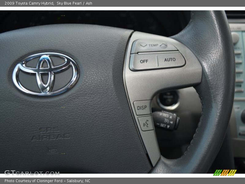 Sky Blue Pearl / Ash 2009 Toyota Camry Hybrid