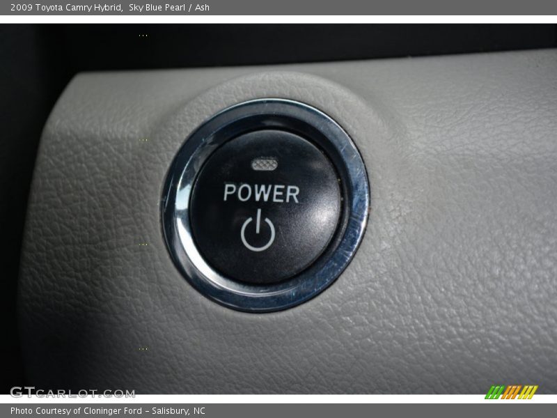 Sky Blue Pearl / Ash 2009 Toyota Camry Hybrid