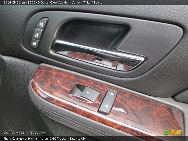Summit White / Ebony 2014 GMC Sierra 3500HD Denali Crew Cab 4x4