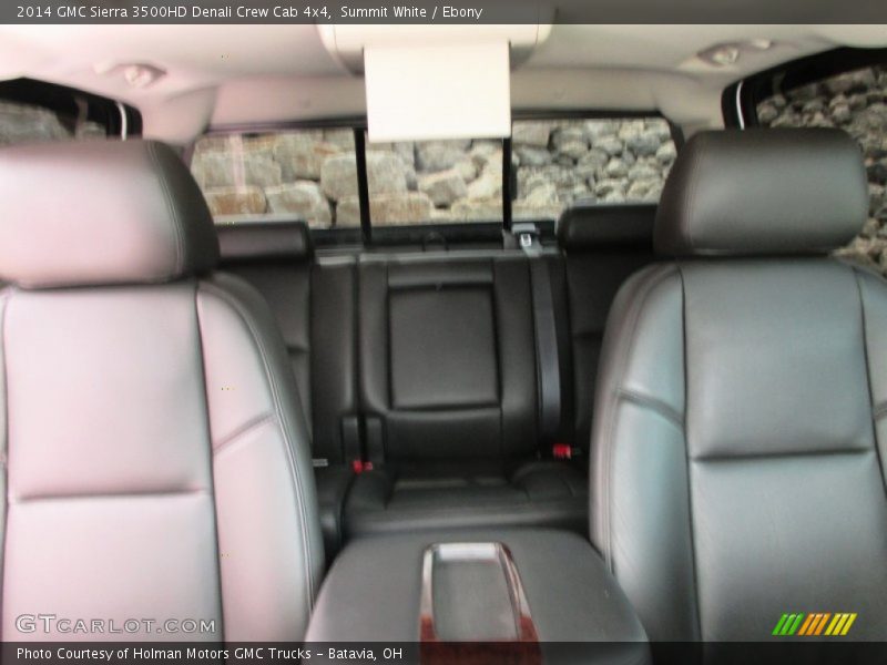 Summit White / Ebony 2014 GMC Sierra 3500HD Denali Crew Cab 4x4