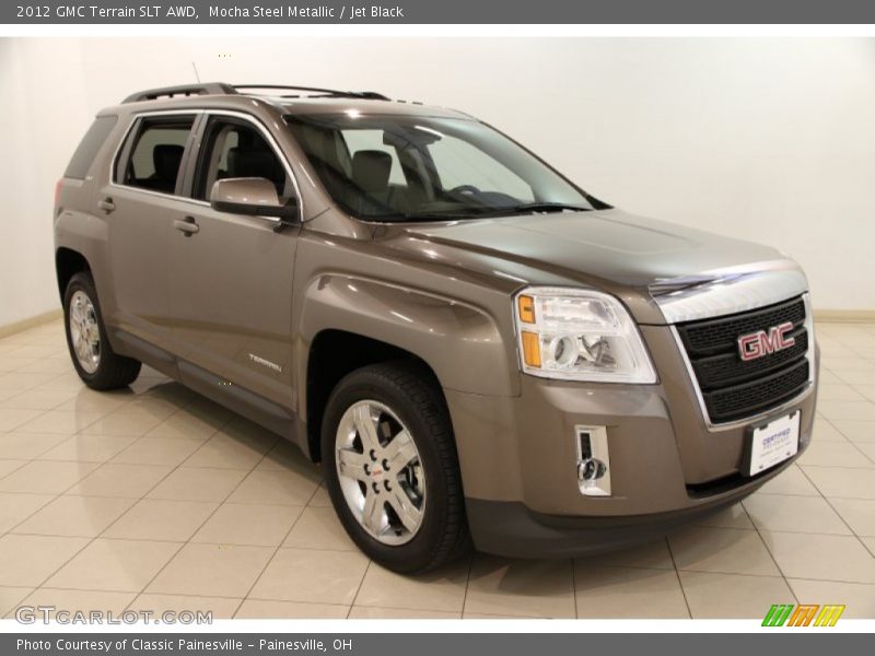 Mocha Steel Metallic / Jet Black 2012 GMC Terrain SLT AWD