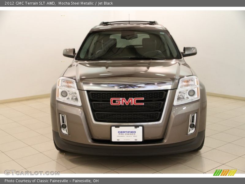 Mocha Steel Metallic / Jet Black 2012 GMC Terrain SLT AWD