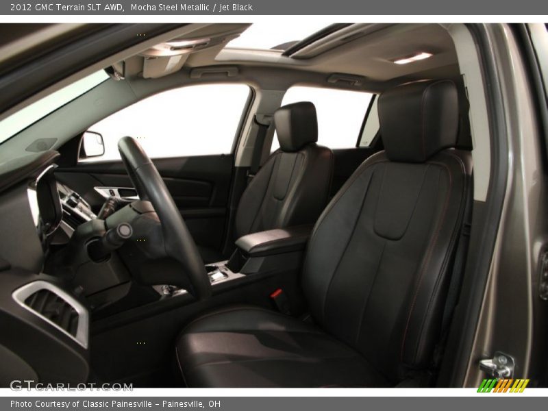 Mocha Steel Metallic / Jet Black 2012 GMC Terrain SLT AWD
