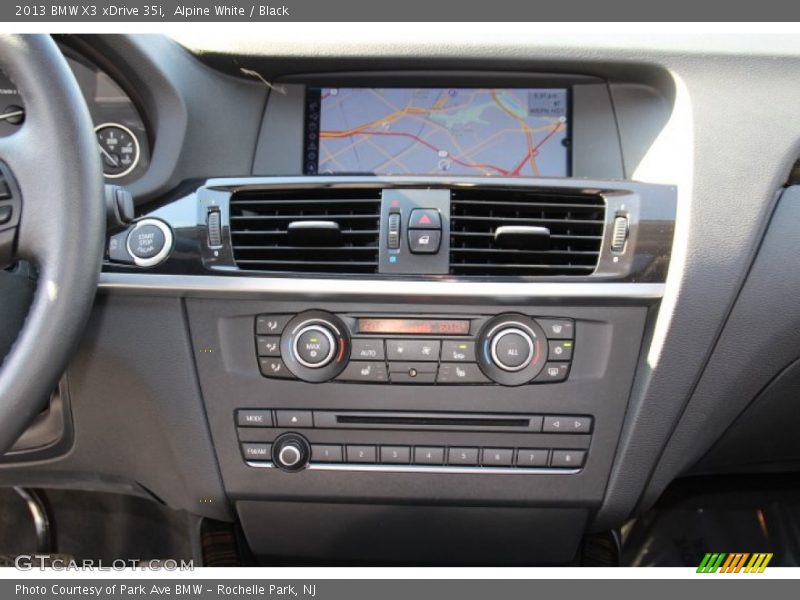 Alpine White / Black 2013 BMW X3 xDrive 35i