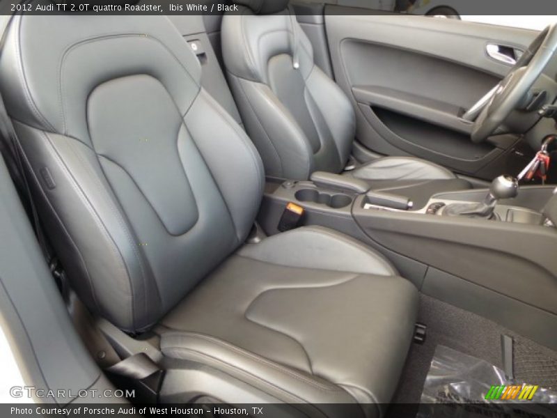 Ibis White / Black 2012 Audi TT 2.0T quattro Roadster