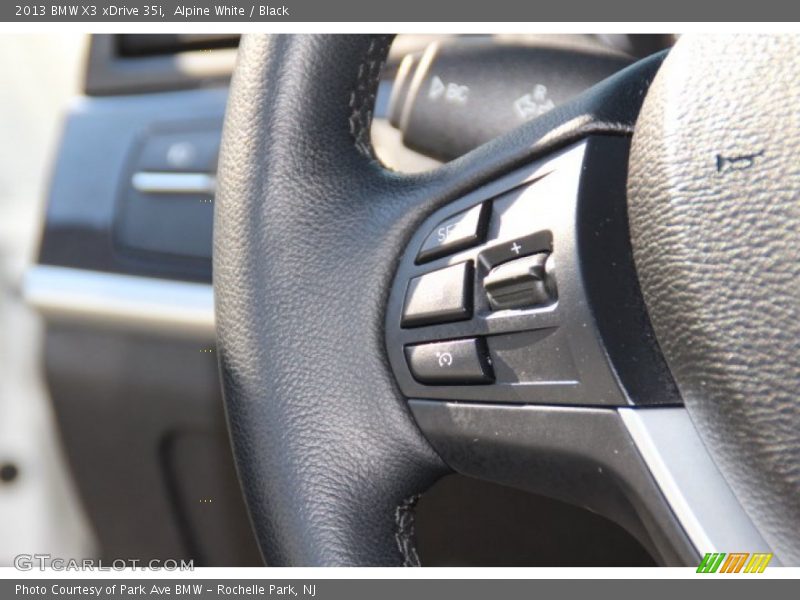 Alpine White / Black 2013 BMW X3 xDrive 35i