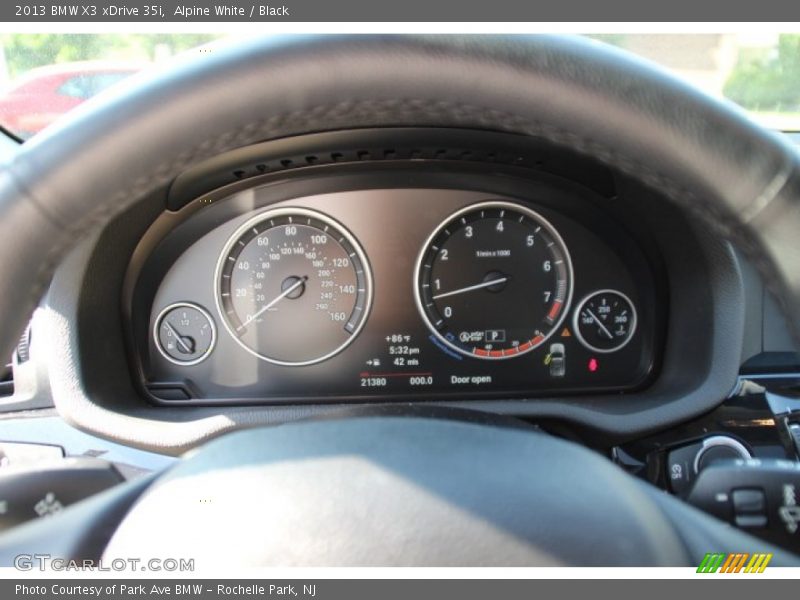 Alpine White / Black 2013 BMW X3 xDrive 35i
