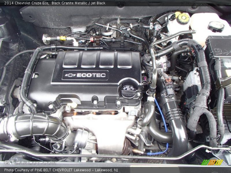  2014 Cruze Eco Engine - 1.4 Liter Turbocharged DOHC 16-Valve VVT ECOTEC 4 Cylinder