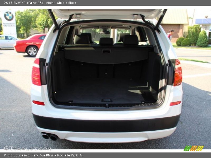 Alpine White / Black 2013 BMW X3 xDrive 35i