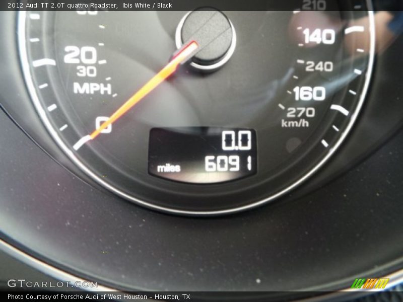 Ibis White / Black 2012 Audi TT 2.0T quattro Roadster