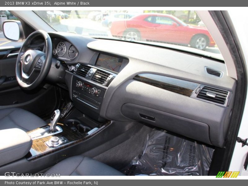 Alpine White / Black 2013 BMW X3 xDrive 35i