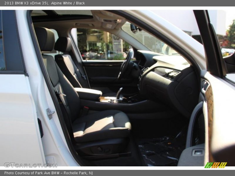 Alpine White / Black 2013 BMW X3 xDrive 35i