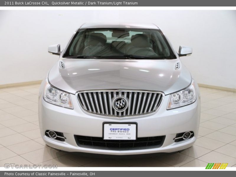 Quicksilver Metallic / Dark Titanium/Light Titanium 2011 Buick LaCrosse CXL