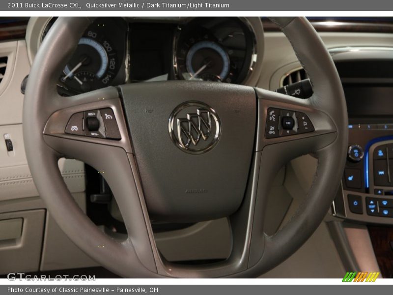 Quicksilver Metallic / Dark Titanium/Light Titanium 2011 Buick LaCrosse CXL