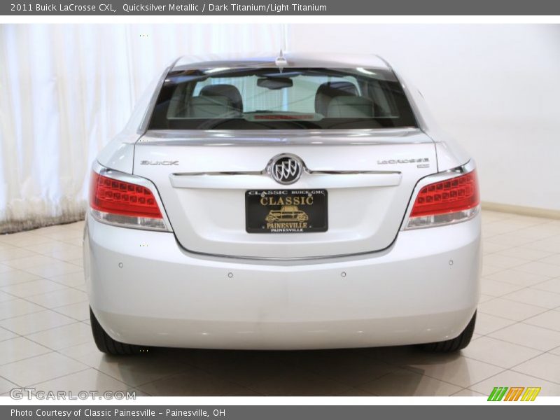 Quicksilver Metallic / Dark Titanium/Light Titanium 2011 Buick LaCrosse CXL
