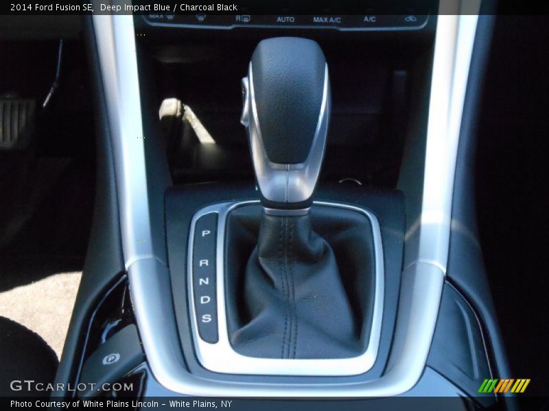 Deep Impact Blue / Charcoal Black 2014 Ford Fusion SE