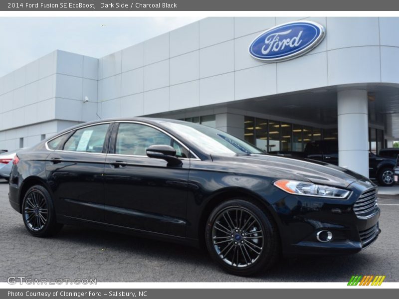 Dark Side / Charcoal Black 2014 Ford Fusion SE EcoBoost