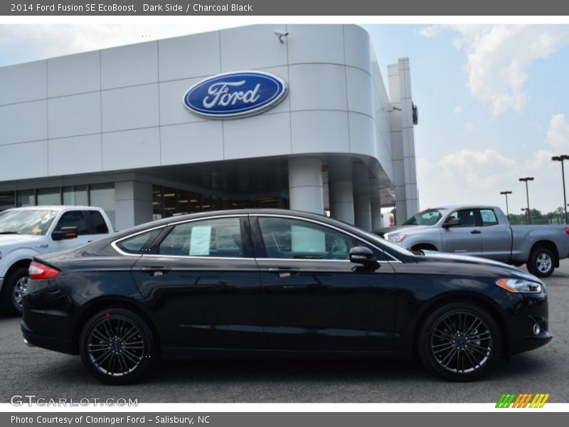 Dark Side / Charcoal Black 2014 Ford Fusion SE EcoBoost