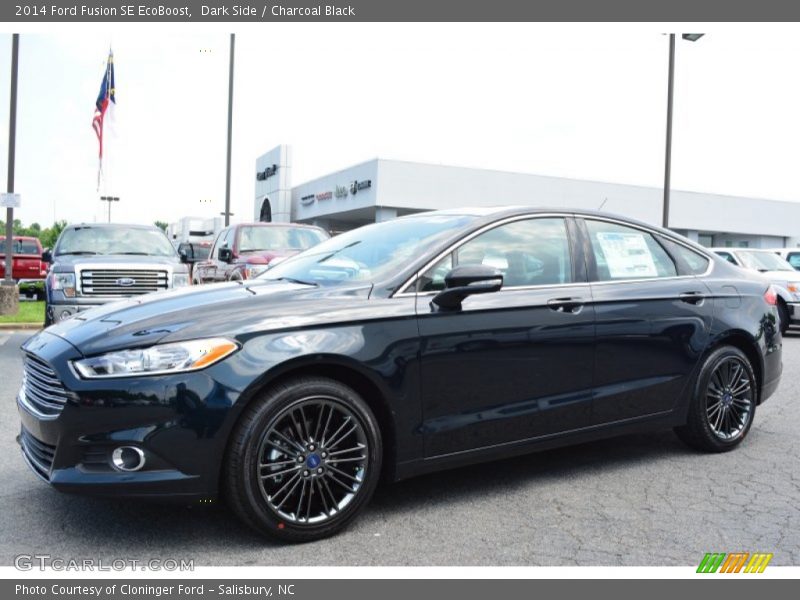 Dark Side / Charcoal Black 2014 Ford Fusion SE EcoBoost
