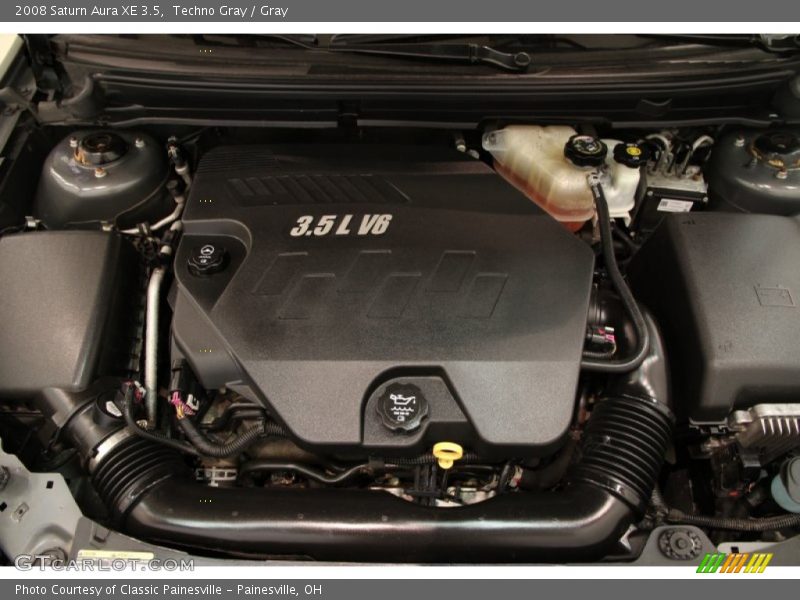 Techno Gray / Gray 2008 Saturn Aura XE 3.5