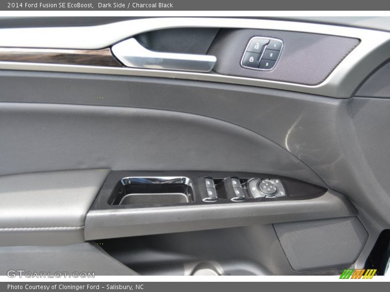 Dark Side / Charcoal Black 2014 Ford Fusion SE EcoBoost