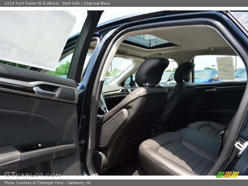 Dark Side / Charcoal Black 2014 Ford Fusion SE EcoBoost