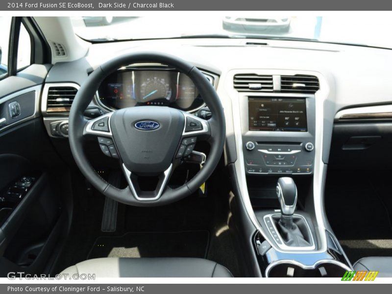 Dark Side / Charcoal Black 2014 Ford Fusion SE EcoBoost
