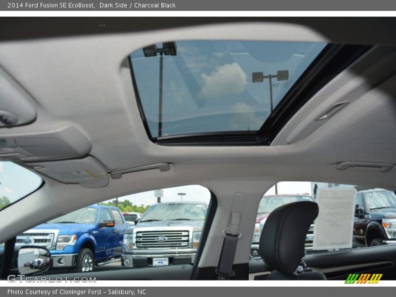 Dark Side / Charcoal Black 2014 Ford Fusion SE EcoBoost
