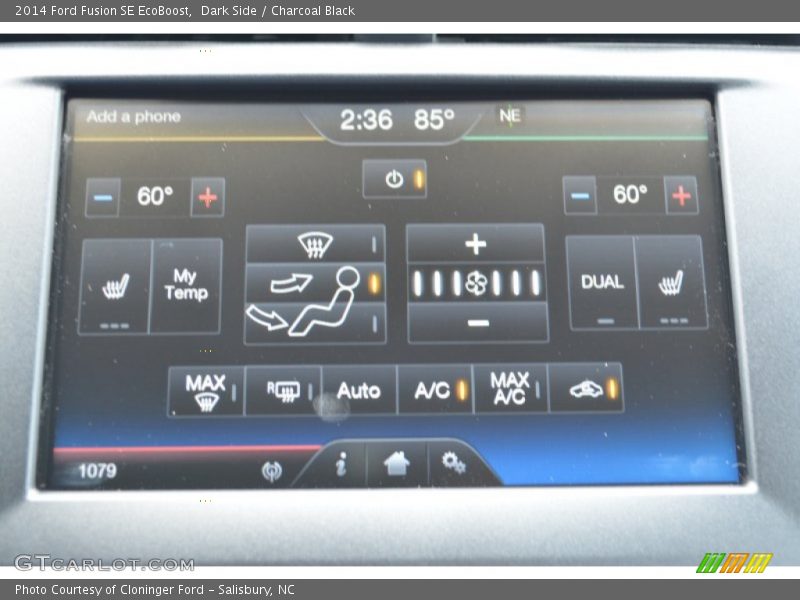 Dark Side / Charcoal Black 2014 Ford Fusion SE EcoBoost