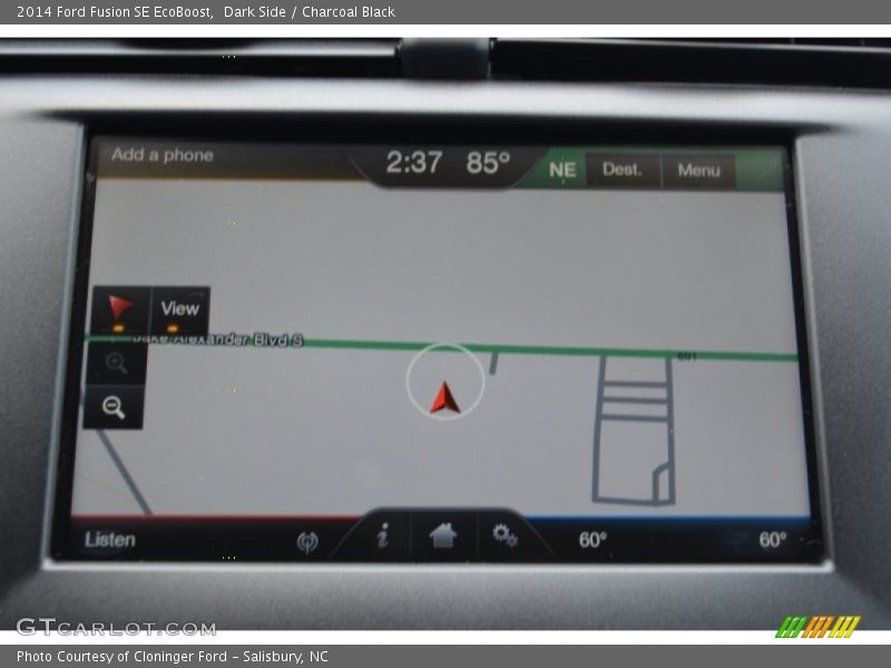 Dark Side / Charcoal Black 2014 Ford Fusion SE EcoBoost