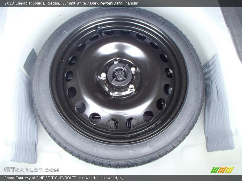 Summit White / Dark Pewter/Dark Titanium 2013 Chevrolet Sonic LT Sedan